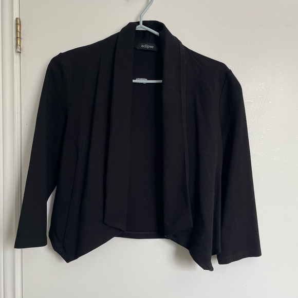Ellipse jersey knit bomber style blazer - Picture 1 of 2